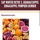 Sap Rode Biet  Granaatappel Sinaasappel, winter detox