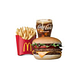 BBQ Double Medium Meal