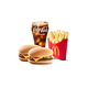 2 Cheeseburger Medium Meal