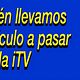 Llevamos tu coche a pasar la itv