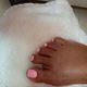 Gel polish Toes