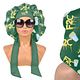 GREEN BONNET