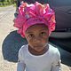 Kids PINK BONNET