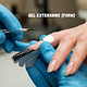 Gel Extension Russian Manicure using Form