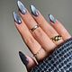 Cat eye gel color design