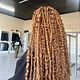 boho textured locs butt length
