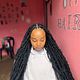 distressed locs waist length