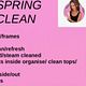 Spring clean offer