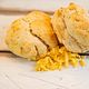 6 Giant Garlic Cheddar Biscuits