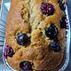 Sugar Free Blueberry Banana Bread