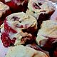 6 GF Red Velvet Cinnamon Rolls