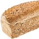 Meergranen busbrood: half gesneden