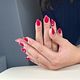 Refill van verlengde gelnagels