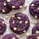 Ube White Chocolate Cookies