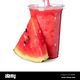 Fresh watermelon juice