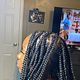 Large Knotless Braids