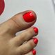 Combi pedicure met gellak+voetzolen