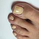 Manicure met gellak zonder voetzolen