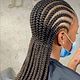 CORNROWS WITH EXTENSION (medium)