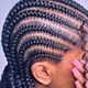 Straight Back Cornrows (Medium)