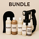 Bundle package of 4 tans