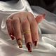 Nagels met gel extensions