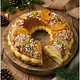 Roscón de Reyes de Crema Pastelera