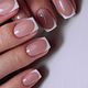 French /ombré gel Nail