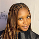Short box braids