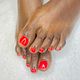 Rubber base Gel overlay - Toes
