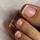 Esthetische pedicure met BIAB