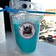 Blue Hawaiian mocktail