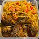 Stir-fried spaghetti