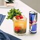 Redbull with fruit Syrup