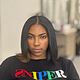 Luxury olaplex silk press