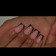 Short or medium nails.