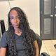 Small human hair mermaid knotless braids