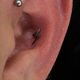 Conch piercing