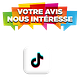 Carte avis TikTok Personalisée