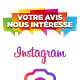 Carte avis Instagram Personnalisée