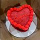 Heart cake