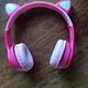 Cat ear headphones