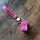 Pinkish redish jakpot keychain