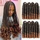 French curls braiding hair