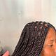 Trenzas con nudo 