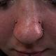 High Nostril Piercings