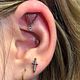 Hidden Helix Piercing