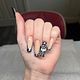 Full set of advanced nail art acrylics