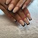 French tip acrylics - Full set