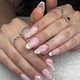 Full set of simple nail art acrylics